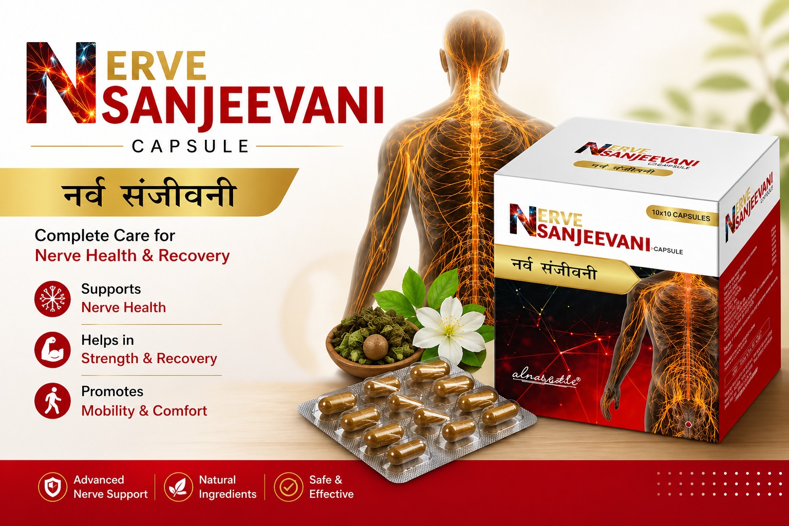 Nerve Sanjeevani Capsule benefits for nervous system support