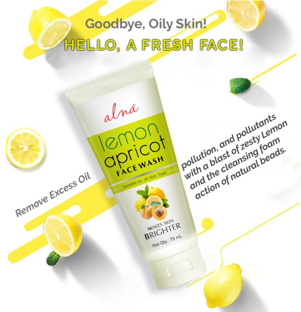 Alna Lemon Apricot Face Wash 01