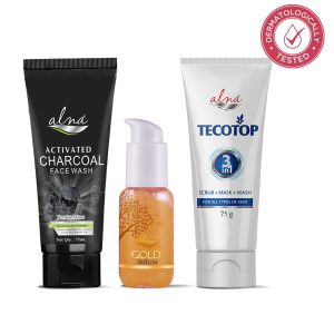 gold serum charcaol fw and 3in 1.....01